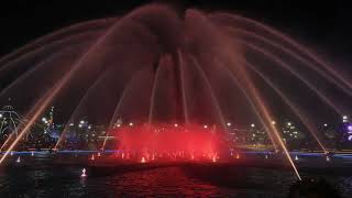 Epic Universe Cosmos Fountain Show- Fantastic Beastsharry Potter, Universal Orlando Resort