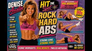 Denise Austin Rock Hard Abs | Classic 90s Fitness Workout VHS Nostalgia