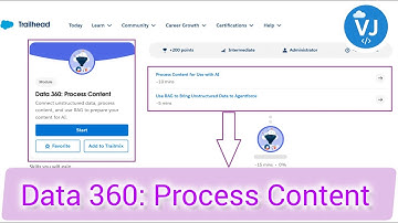 Data 360 – Process Content | Salesforce Trailhead Quiz Answers (Fast & Simple)