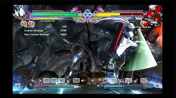 Hakumen CSE: (3)5c＞Renka(1)＞Kishuu,66 2c＞j.B＞j.2a,AD j.B＞j.A,5c,2c＞j.B＞j.2a,j.2a...