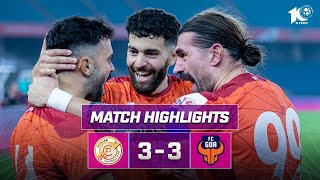 Match Highlights | Punjab FC 3-3 FC Goa | MW 19 | ISL 2023-24