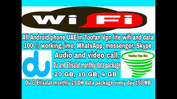 Toofan Vpn lite wifi & data 100 %working all Android phone