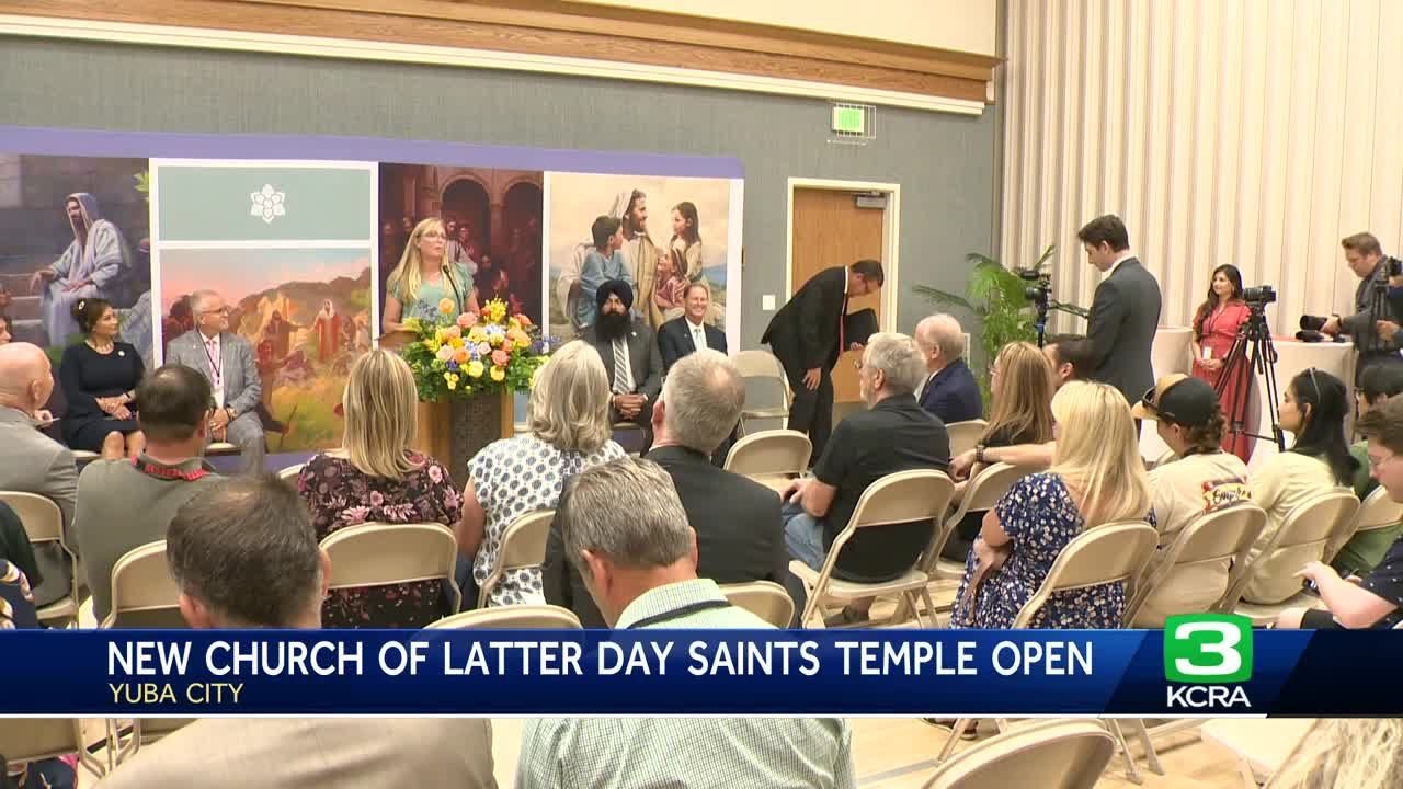 New Mormon Temple opening in Yuba City YouTube