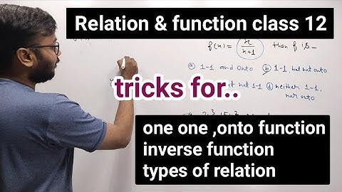 Relations and functions short trick | one one function trick | onto function trick |inverse function