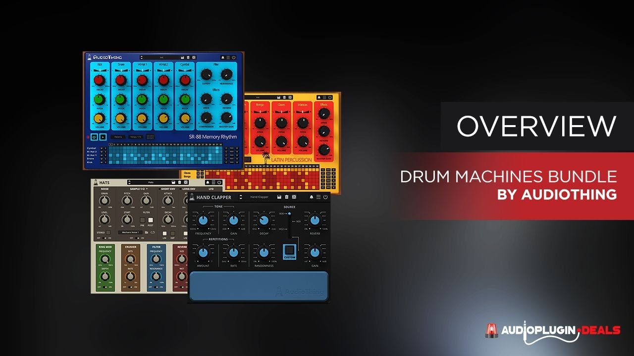 Quick look at the Audiothing Drum Machines Bundle! YouTube