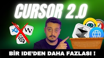 Cursor 2.0 Çıktı! Entegre Browser, Yeni AI Modeli, Paralel Agentlar ve dahası!