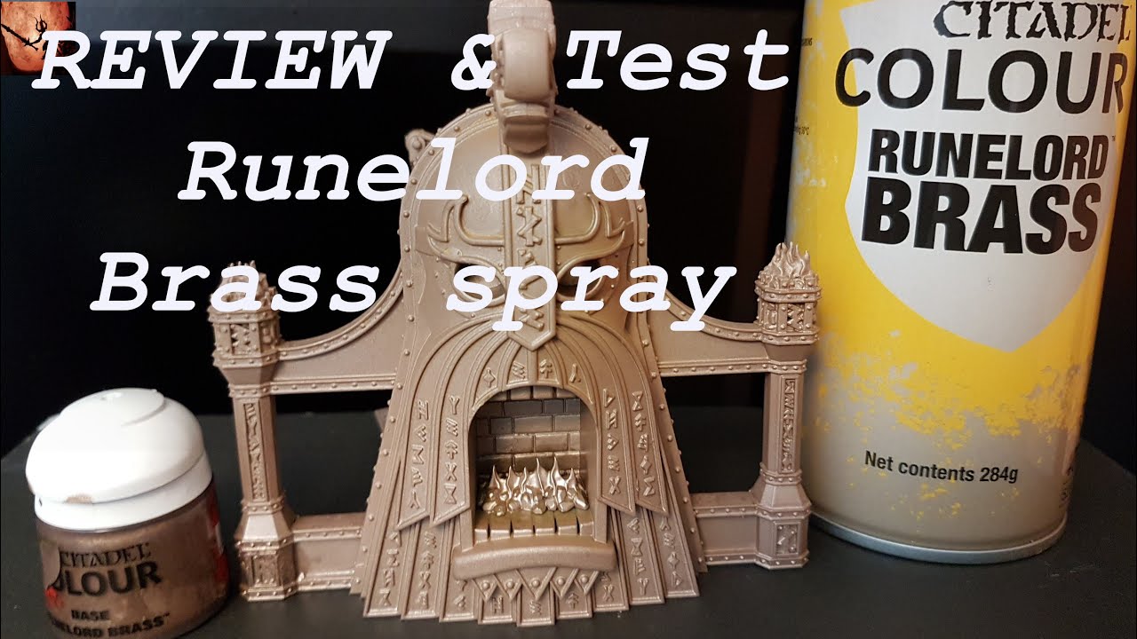 Runelord Brass Spray Paint – Gators Games and Hobby LLC