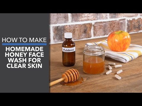 Homemade Honey Face Wash for Clear Skin