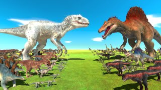 Dinosaur War - Spinosaurus Vs Indominus Rex screenshot 5