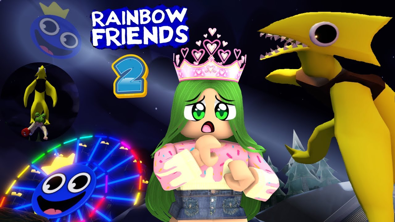 COMO PASARTE EL CAPITULO 2 DE RAINBOW FRIENDS *NUEVO* ROBLOX karola20