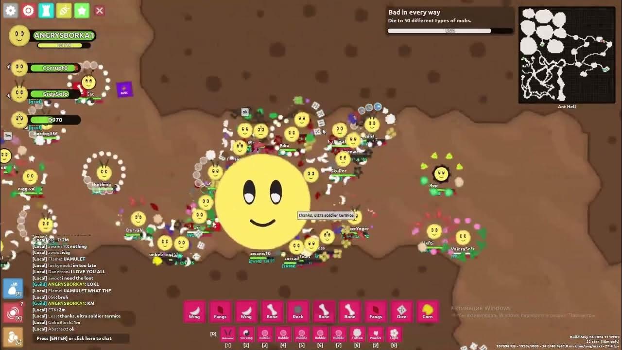 Florr io ant hell super termite egg youtube