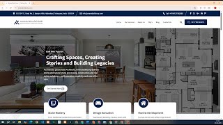 Avana Buildcorp Website Design by EasyQuickWeb | Premium Construction &amp; Interior Solutions