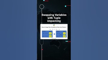 Swapping Variables with Tuple Unpacking #ai #artificialintelligence #machinelearning #aiagent