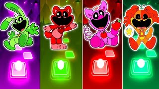 Poppy Playtime Chapter 3 Catnap 🆚 Craftycorn 🆚 Hoppy Hopscotch 🆚 Pickypiggy Tiles Hop EDM 2