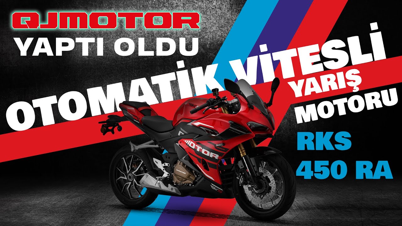 QJ MOTOR RKS 450 RA | Otomatik Vites Yarış Motoru | Almayı Düşünenlere! #motorcycle #rks