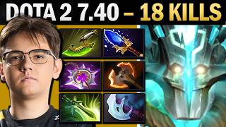 Juggernaut Pro Carry with Manta and 18 Kills - Dota 2 Gameplay