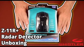 Whistler Group Z-11R+ Radar Detector Unboxing