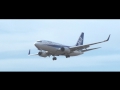 揺れすぎ!横風着陸で100万回以上再生 こんなに傾いた737初めて見た!