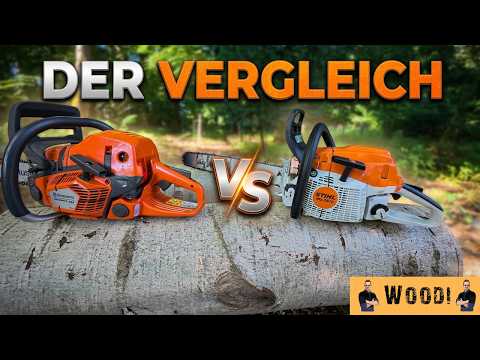 Stihl MS 261 vs. Husqvarna 545 Mark II: Der ultimative Motorsägen Vergleich im Schnitttest!