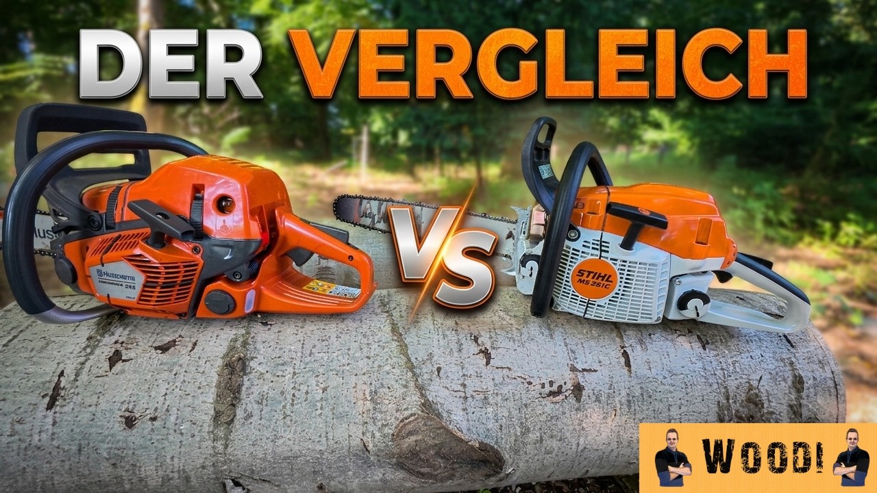 Stihl MS 261 vs. Husqvarna 545 Mark II: Der ultimative Motorsägen ...