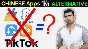 Safe Chinese Apps Alternatives : Tiktok, Uc Browser, Video Editing, SHAREit, Video Calling & More