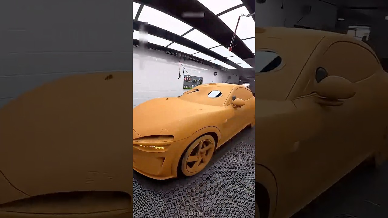 dirty car wash