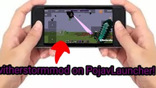 (OUTDATED!⚠️) 💯 How to play Cracker's Wither Storm Mod on PojavLauncher (1.16.5)! ✔️✔️✔️