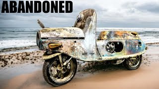Restoration Rusty Old Scooter  FINAL VIDEO