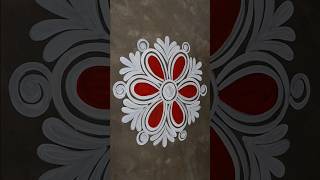 very beautiful alpona design for Laxmi Pujo #alpona #alponadesign #shorts