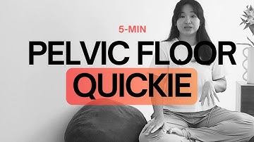 💛 Pelvic Floor on-the-go | 5-Min Routine for Men & Women | Better than Kegals