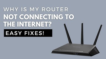 why is my router not connecting to the internet