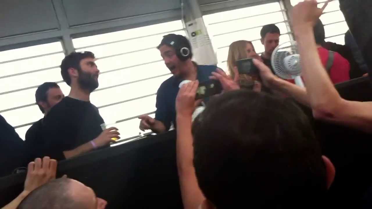 Laurent Garnier playing The Man With The Red Face - Time Warp 2013 Mannheim