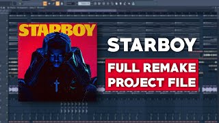 The Weeknd - Starboy ft. Daft Punk (FL Studio Remake by Bjornzz)