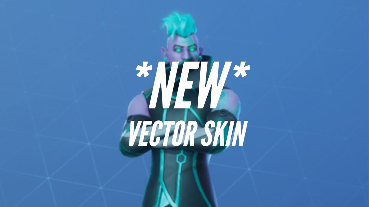 New Vector Skin In Fortnite Fortnite Battle Royale Fortnite Poggers Youtube