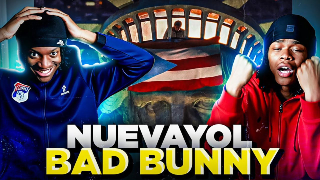 BLACK GUYS REACT TO SPANISH MUSIC FOR THE FIRST TIME | BAD BUNNY - NUEVAYoL | Crest & TY Reaction!!
