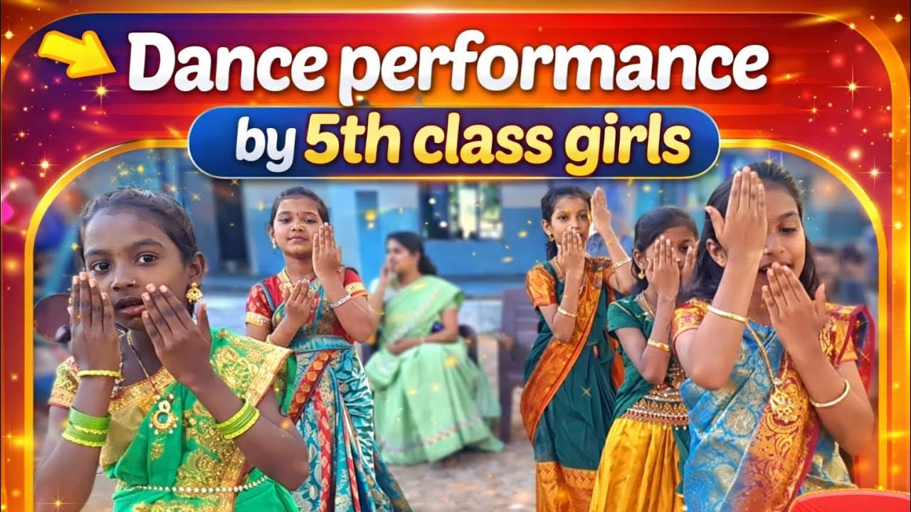 Mind-Blowing Dance Performance by 5th Class Girls 😍🔥 - YouTube