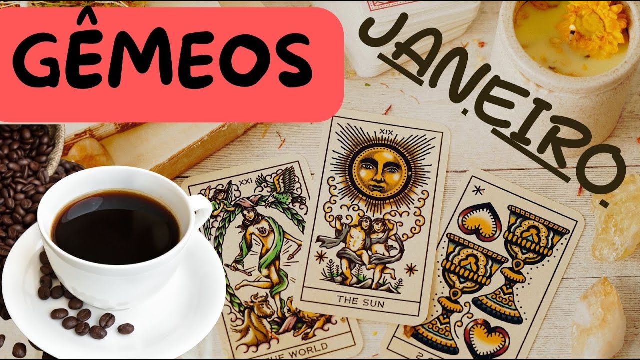 ☕GÊMEOS ♊ENCONTRE O SEU CAMINHO EM JANEIRO!🌻✨