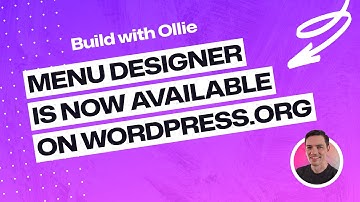 Menu Designer is now on WordPress.org!
