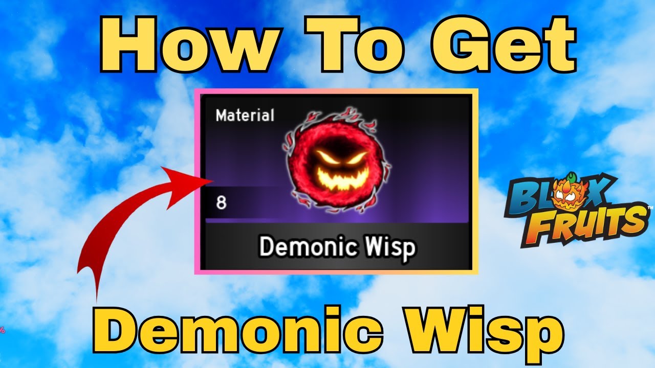 How To Get Demonic Wisp In Blox Fruits | Where To Get Demonic Wisp In Blox Fruits | Roblox