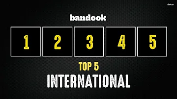bandook Charts | Top 5 International Songs Of The Week ending March 28, 2019