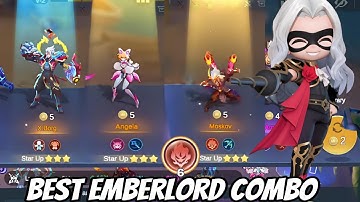 EMBERLORD SYNERGY BEST COMBO 🔥 LANCELOT COMMANDER | MAGIC CHESS GO GO SEASON 3 BEST SYNERGY 