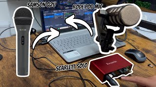 How to Use 2 Mics At The Same Time in OBS – USB &  XLR Audio Interface Setup