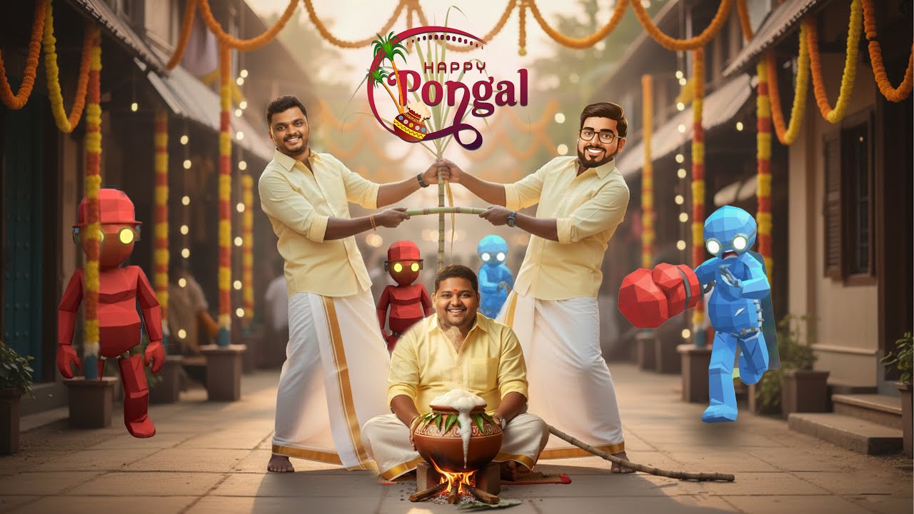 PONGAL Special வன்மம் பரிதாபங்கள் ( Pummel Party #11 ) | POG Tamil Gaming