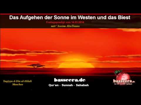 'Aasim Abu Yunus - Das Aufgehen der Sonne im Westen und das Biest