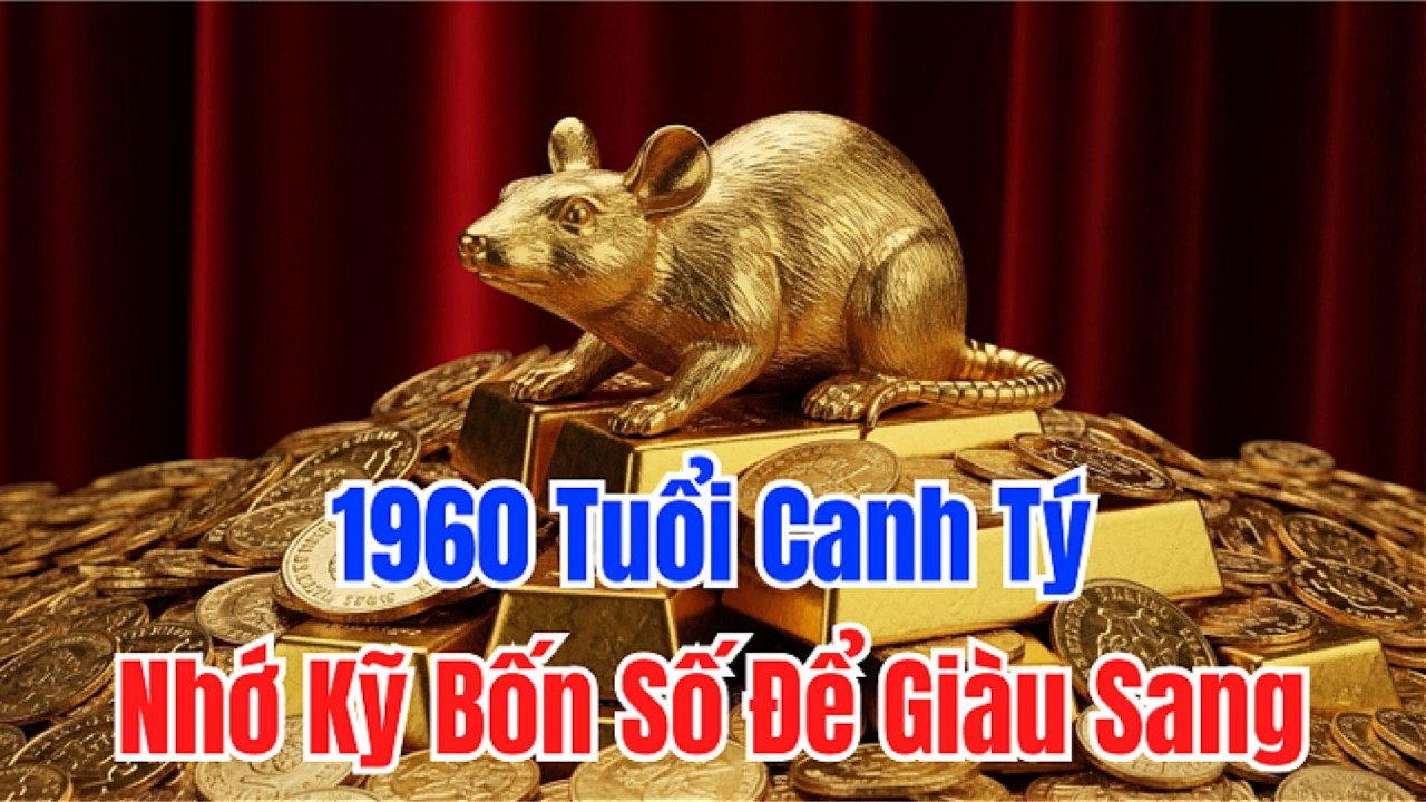 Hé Lộ 4 Con Số Thần Tài Cho Tuổi Canh Tý 1960: Năm 2026 Lộc Trời Ban, Tiền Bạc ậP Đến Không Cản Nổi.
