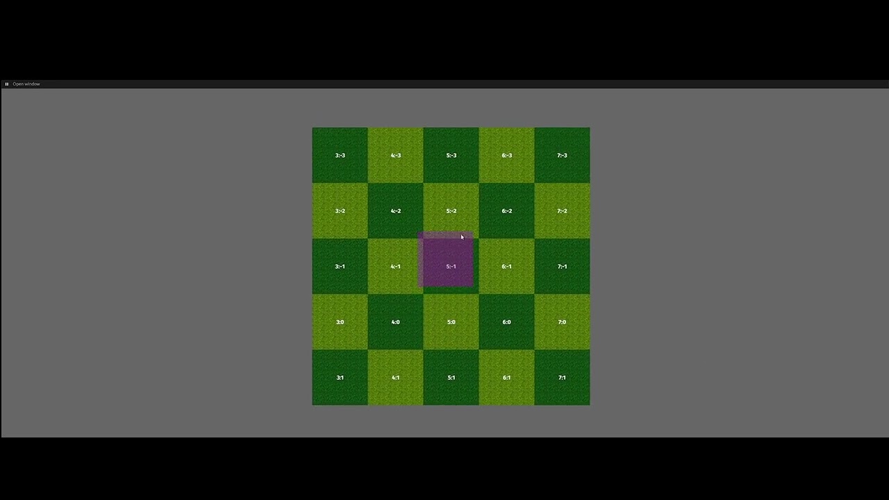 Chunked tilemaps with Bevy engine - YouTube