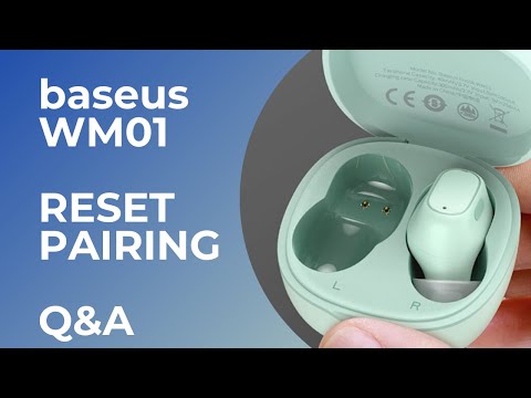 Baseus WM01 HOW TO RESET | HOW TO PAIR | ANDROID IPHONE
