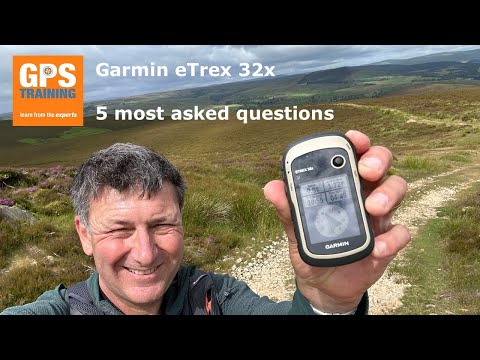 5 most asked questions – Garmin eTrex 32x - YouTube