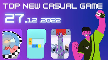 Top New  Hyper / Hybrid Casual Games :- Turning disc,  Expanding color , idle Zombie Army