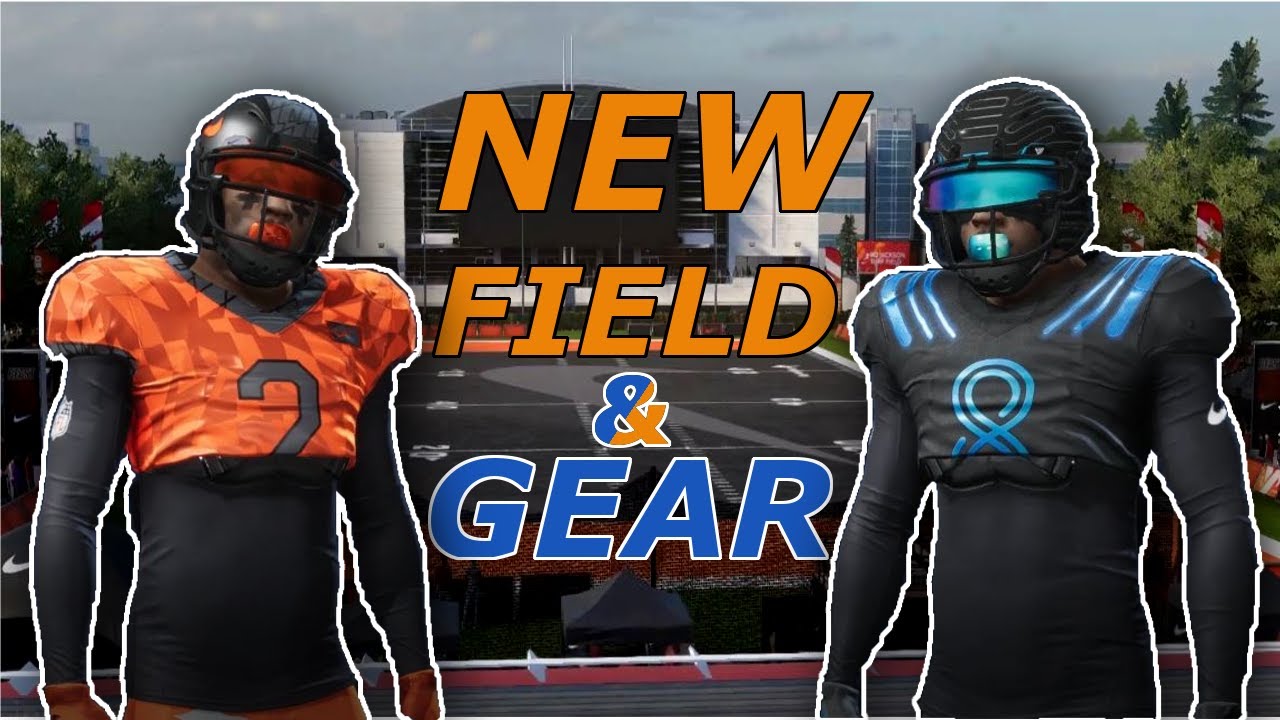 NEW GEAR & FIELD IN MADDEN 21 THE YARD!!! MADDEN 21 PATCH 1.07 